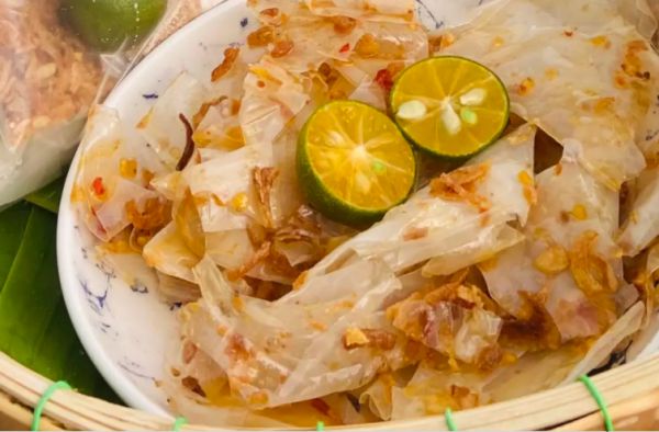 combo bánh tráng hành phi